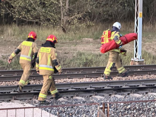 Warszawa Wesoła. Pociąg śmiertelnie potrącił kobietę