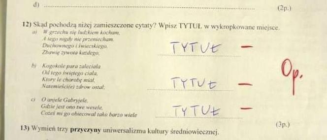 Hity z kartkówek i sprawdzianów. Tak uczniowie walczą o oceny na koniec roku szkolnego [GALERIA]