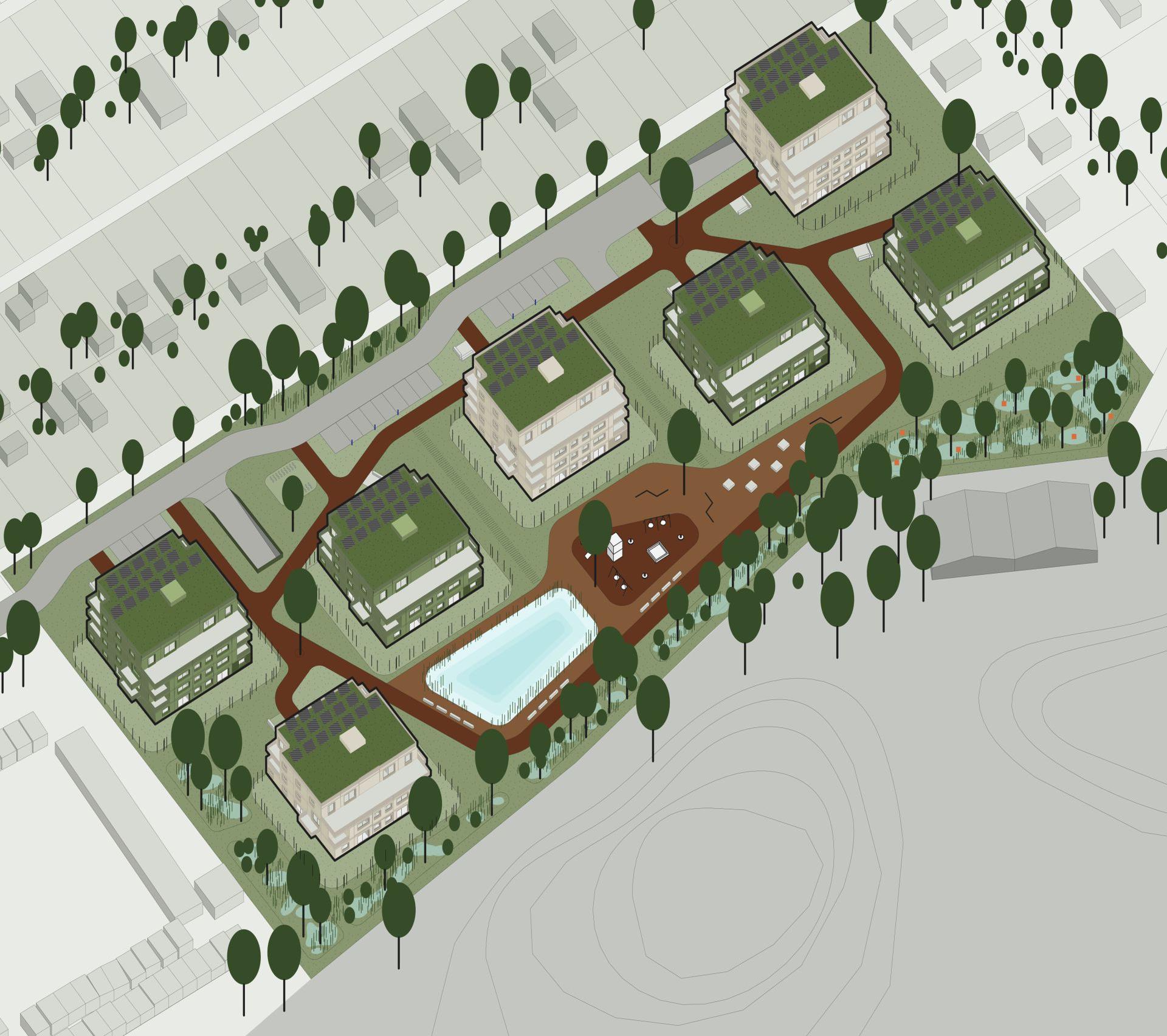 Konkurs na projekt osiedla TBS w Katowicach: wyniki