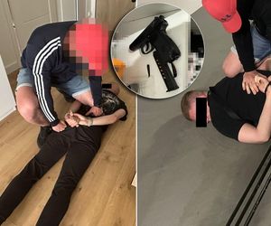 „Wnuczkowie” z narkotykami i bronią za kratami! Stołeczna policja zatrzymała oszustów w Warszawie i Gdańsku