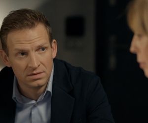 Barwy szczęścia odc. 3195. Agnieszka (Katarzyna Tlałka), Łukasz (Michał Rolnicki)