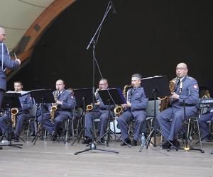 Festiwal Orkiestr Wojskowych w muszli koncertowej w Lublinie