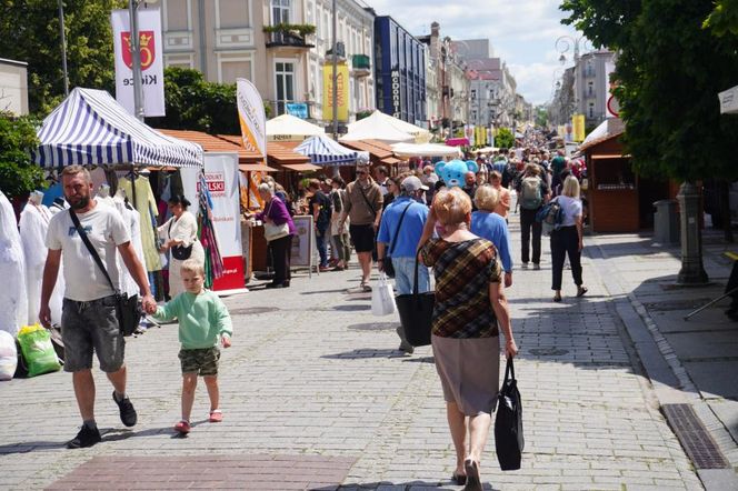 Święto Kielc 2025. Jarmark na ulicy Sienkiewicza