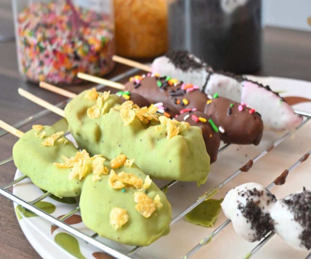 Zamiast lodów, robię mrożone banany. Kochają je dzieci i dorośli