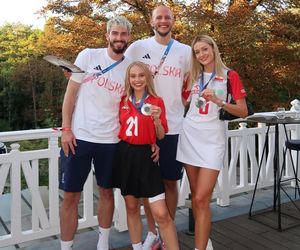 Bartosz Kurek z żoną Anną