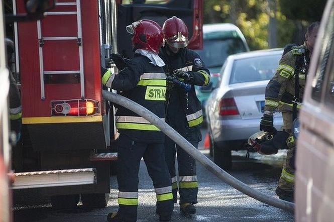 Trwa ustalanie przyczyn pożary przy ul. Lechickiej w Koszalinie