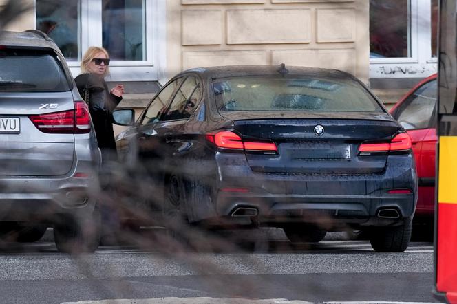 Monika Olejnik i jej BMW 5