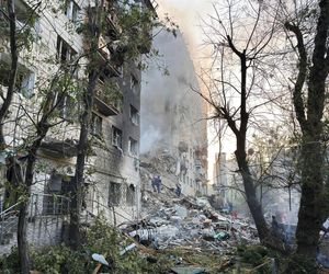 Skutki rosyjskiego ataku na Kijów