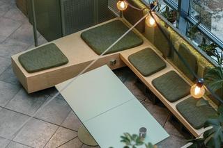 Zielona strefa Zero Stress - zdjęcia nowego wnętrza Wydziału Prawa i Administracji Uniwersytetu Gdańskiego