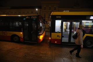 Zderzenie autobusów w Warszawie