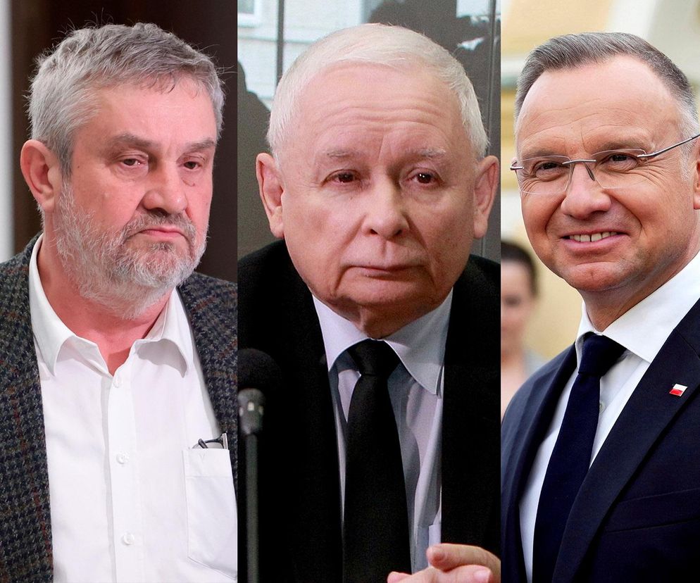 Jan Krzysztof Ardanowski, Jarosław Kaczyński i Andrzej Duda 