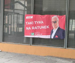 Łódź tonie w plakatach wyborczych. Kto jest odpowiedzialny za ich późniejsze usunięcie?