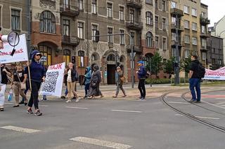 Strajk MOPS Łódź 8.07