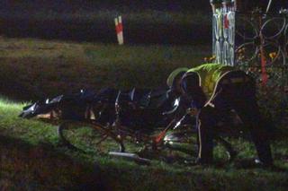 Gorzewnica. Śmiertelne potrącenie rowerzysty przez samochód osobowy. Reanimacja nie przyniosła skutku