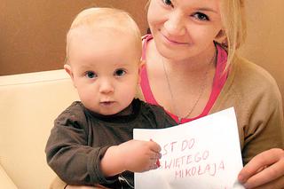 2-letni Olek potrzebuje operacji: Św. Mikołaju daj mi pół serduszka