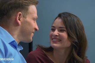 Barwy szczęścia, odc. 2701: Łukasz (Michał Rolnicki), Weronika (Maria Świłpa)
