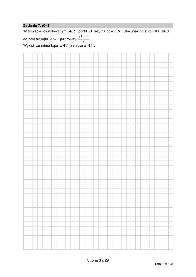 Matura 2025 - matematyka rozszerzona