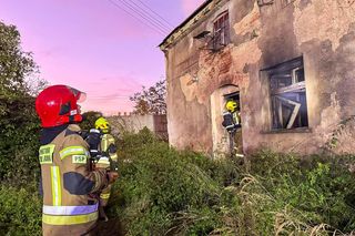 Bezdomny spłonął w pustostanie. Trzech nastolatków zatrzymanych. Jednemu grozi dożywocie