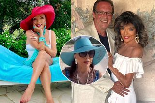 Blisko 100 lat i takie ciało?! Joan Collins zapozowała w kostiumie kąpielowym