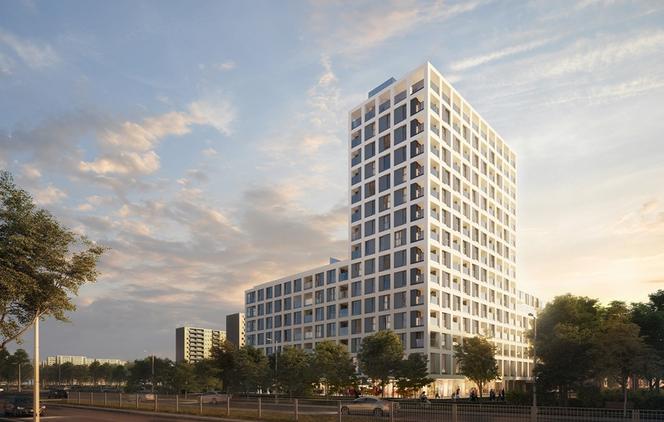 Stella, Bemowo. Widok z poziomu ulicy