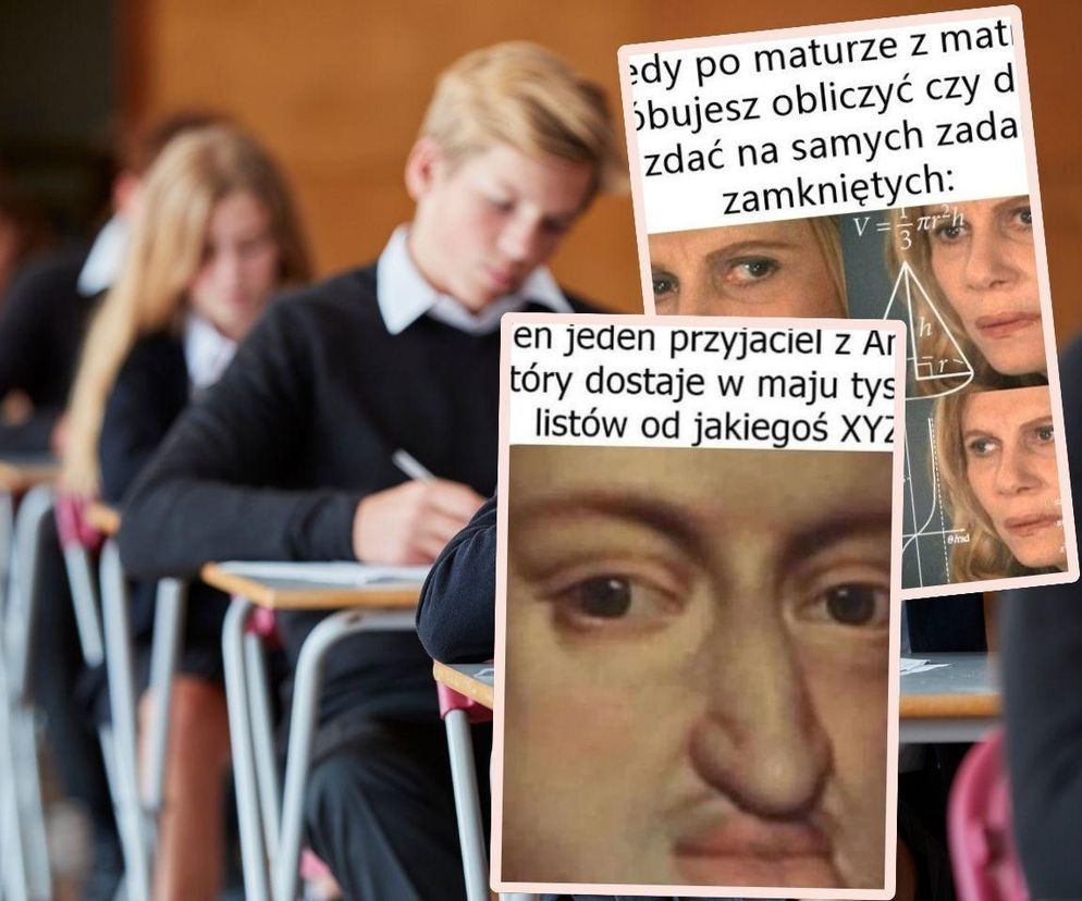 Memy o maturze nie tylko dla piszących egzamin