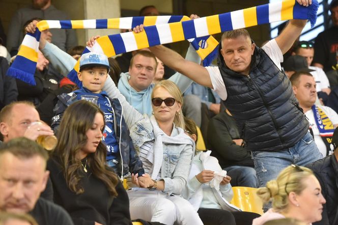 PRES Grupa Deweloperska Toruń - Betard Sparta Wrocław. Zdjęcia kibiców i zawodników z półfinału PGE Ekstraligi na Motoarenie