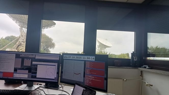 Radioteleskop UMK w Piwnicach w Toruniu
