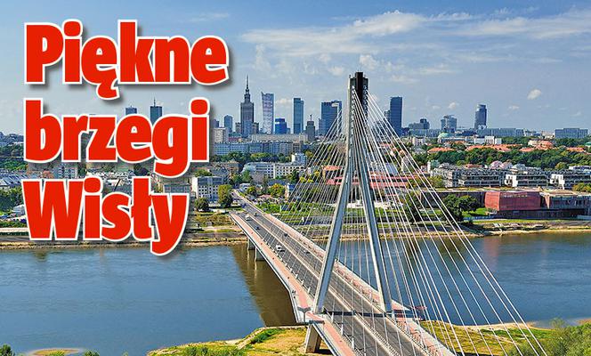 Piękne  brzegi Wisły