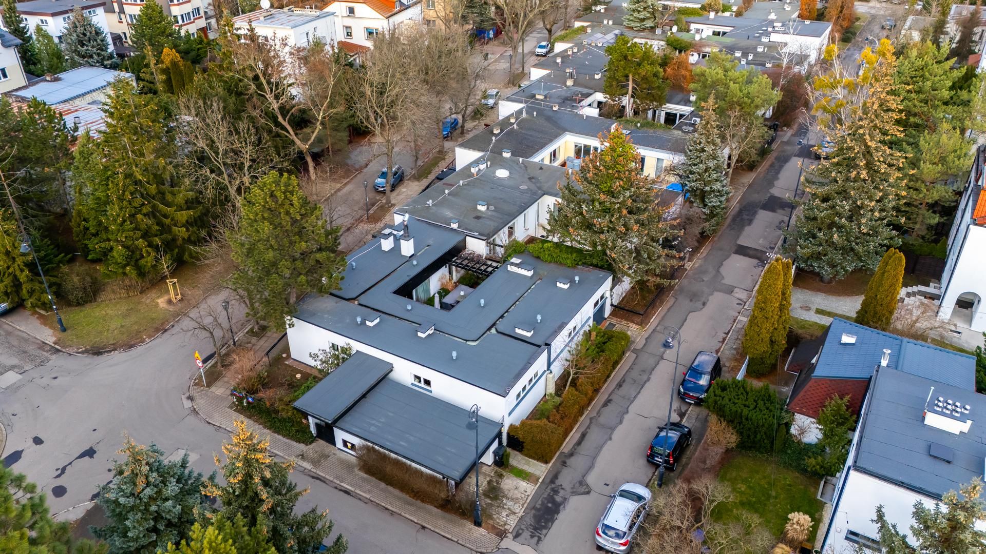 Atrialne domy przy ulicy Orężnej