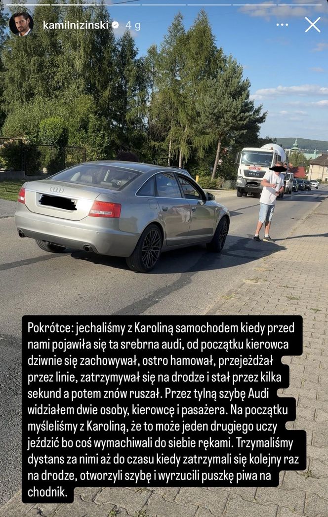 Znany model przeżył dramat na drodze koło Wadowic