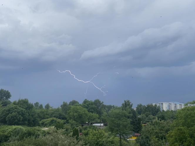 Armagedon pogodowy nad woj. śląskim. Zdjęcie z Sosnowca