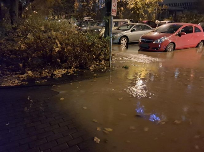 Awaria wodociągowa na osiedlu Rusa w Poznaniu