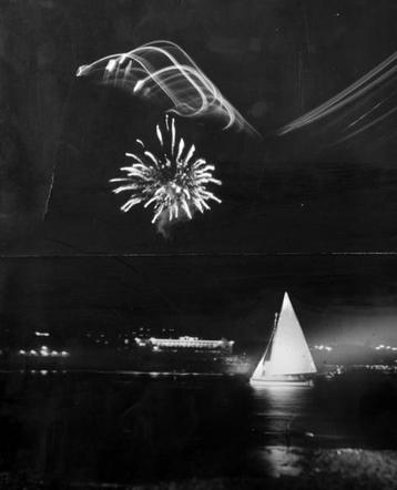 Noc Świętojańska nad Wisłą w Warszawie (1929)