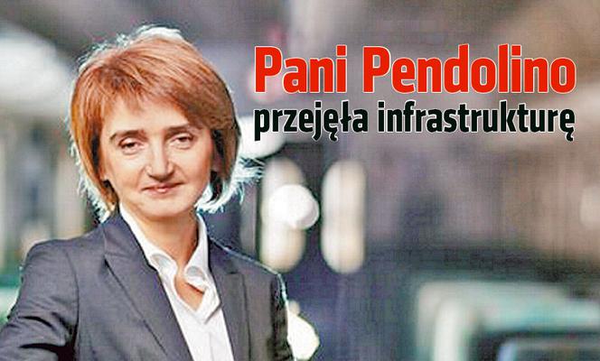 Pani Pendolino przejęła infrastrukturę