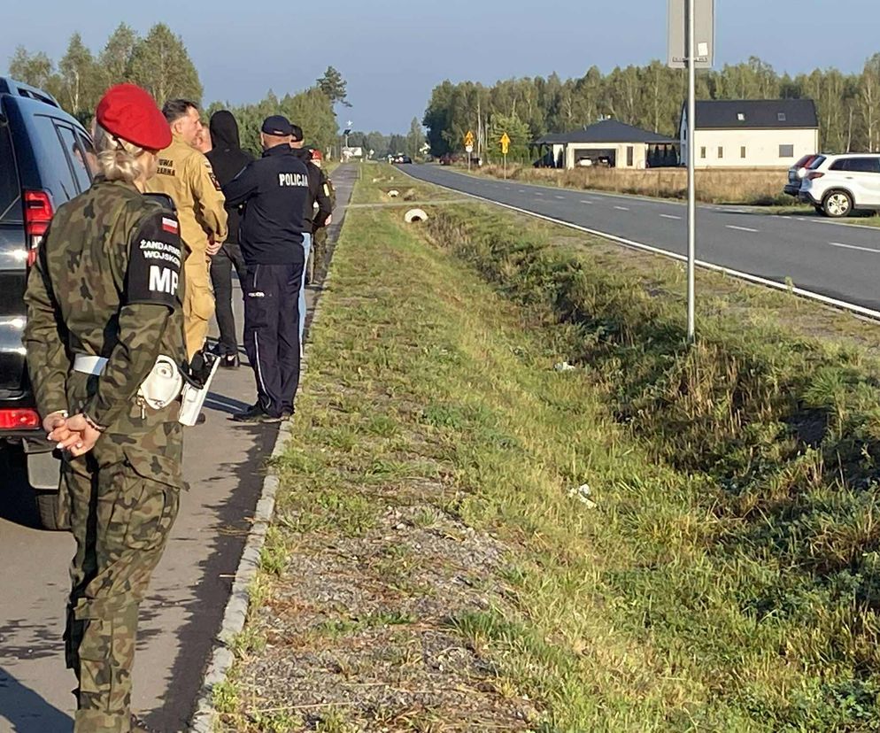 Pierwszego zestrzelonego drona znaleziono w Czosnówce