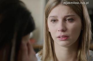 M jak miłość, odcinek 1799. Kasia (Paulina Lasota), Justyna (Magdalena Wieczorek)