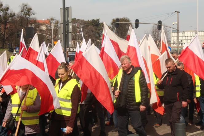 Rolnicy protestują w Gdańsku