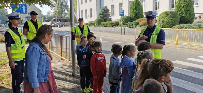 Jak bezpiecznie dojść do szkoły - akcja w Drawsku Pomorskim 