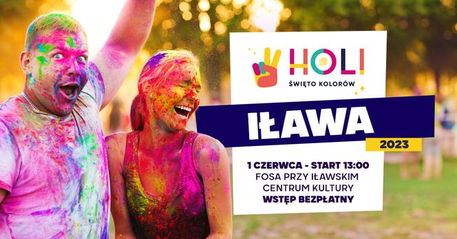 Święto Kolorów Holi powraca do Iławy