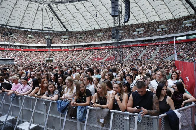 Koncert Jennifer Lopez w Warszawie (25.07.2025) - część pierwsza. Organizatorem koncertu jest Prestige MJM