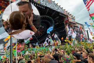 Klęknął pod sceną, a ona powiedziała tak. Zaręczyny na Pol'and Rock Festivalu! [WIDEO]