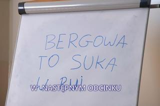 Na Wspólnej odc. 3855. Napis Mii (Oliwia Ogorzelska) o Kasi (Julia Chatys)