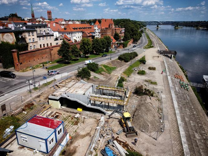 Rusza przebudowa Bulwaru Filadelfijskiego w Toruniu. Jakie utrudnienia czekają kierowców?