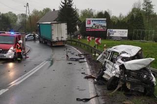 Wypadek między Wieliczką a Niepołomicami, nie żyje jedna osoba