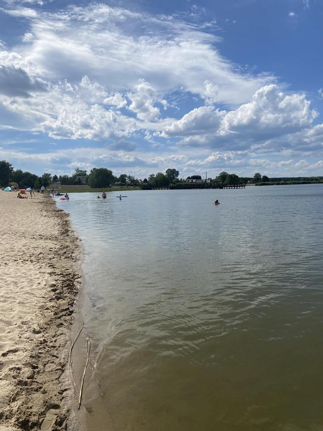 Upał nad Zalewem Kraśnickim