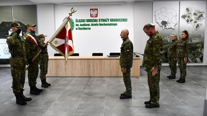Nowi funkcjonariusze Straży Granicznej zostali przyjęci do służby