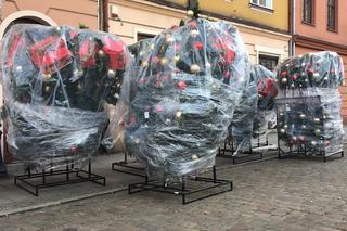 Montaż instalacji świątecznych w Grudziądzu