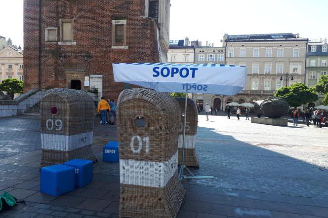 W Krakowie jak nad morzem. Pod Wawelem promował się Sopot.