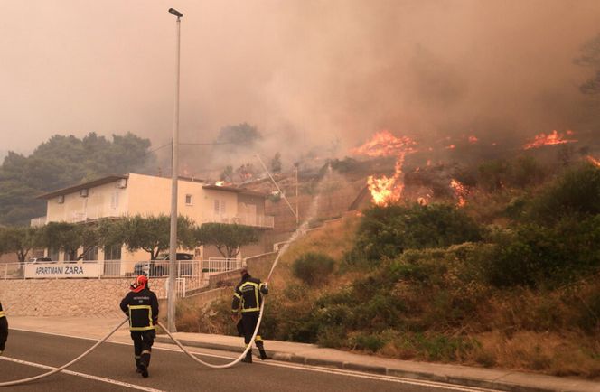 Pożary w Chorwacji