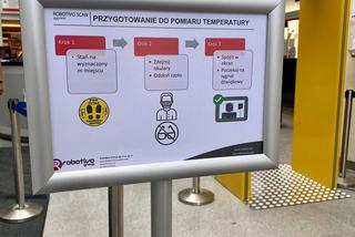 W Urzędzie Dzielnicy Bielany stanęła specjalna bramka do pomiaru temperatury ciała!